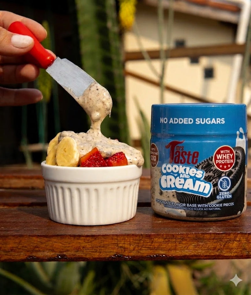 Mrs. Taste Cookies' n Cream Spread - 5.6oz | Sugar-Free, Gluten