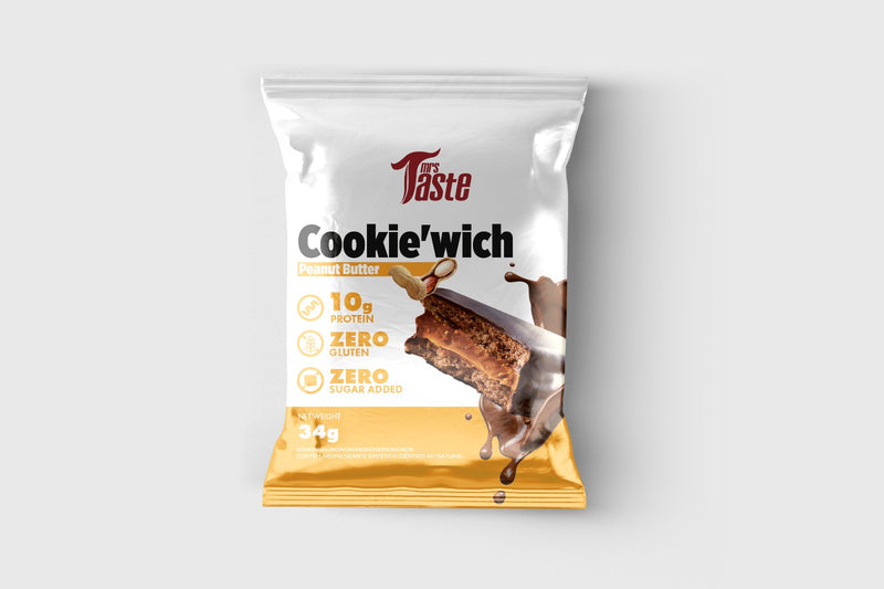 MRS TASTE COOKIE'WICH  PEANUT  ( 10 UNITS)