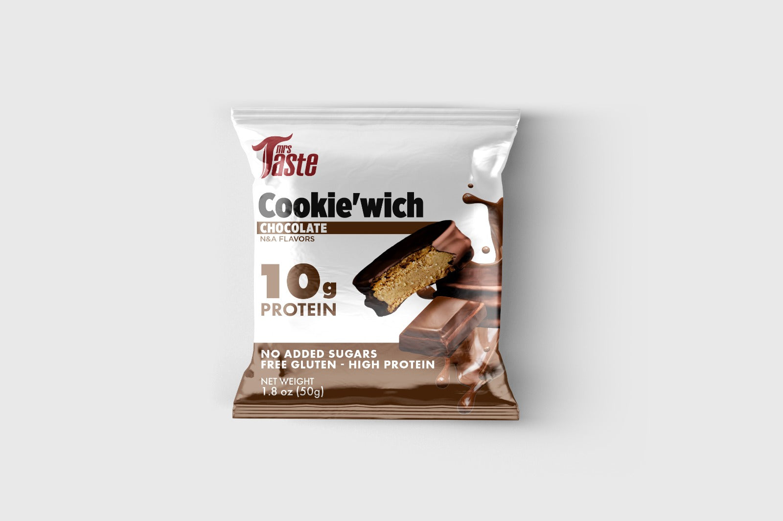 MRS TASTE COOKIE'WICH STRAWBERRY ( 10 UNITS)
