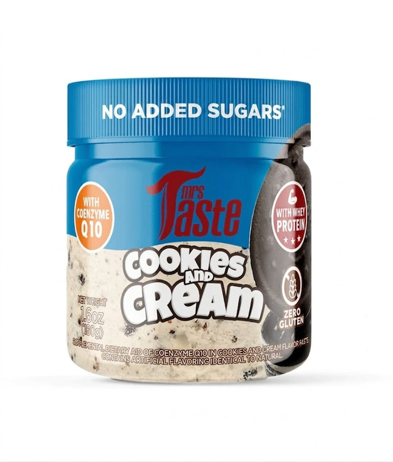 Mrs. Taste Cookies' n Cream Spread - 5.6oz | Sugar-Free, Gluten